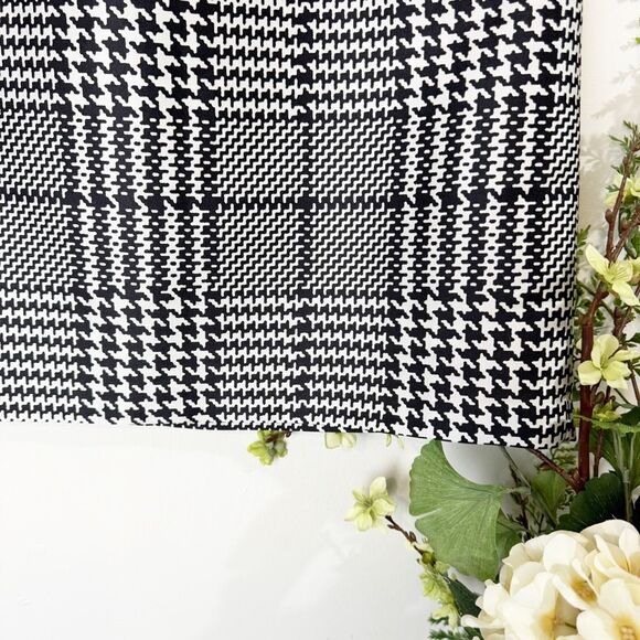 WHITE HOUSE BLACK MARKET | Houndstooth Plaid Skirt | Size 14 | whbm - Picture 3 of 10